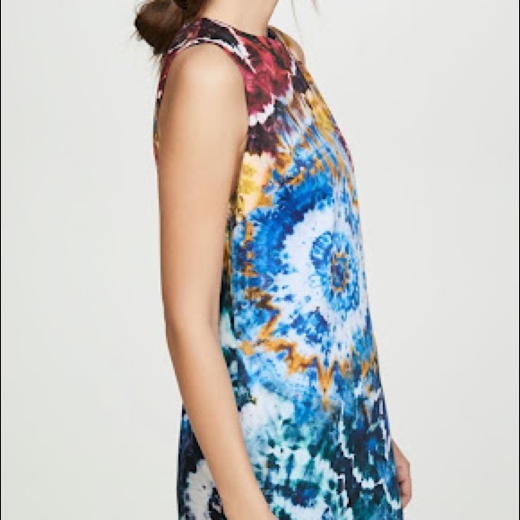 Alice and Olivia; mini shift dress; size 10 - Picture 4 of 5